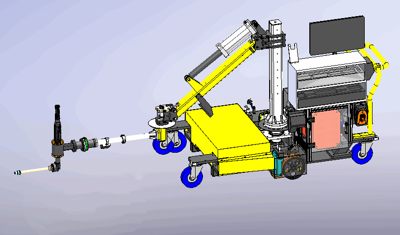 电动移动机械臂